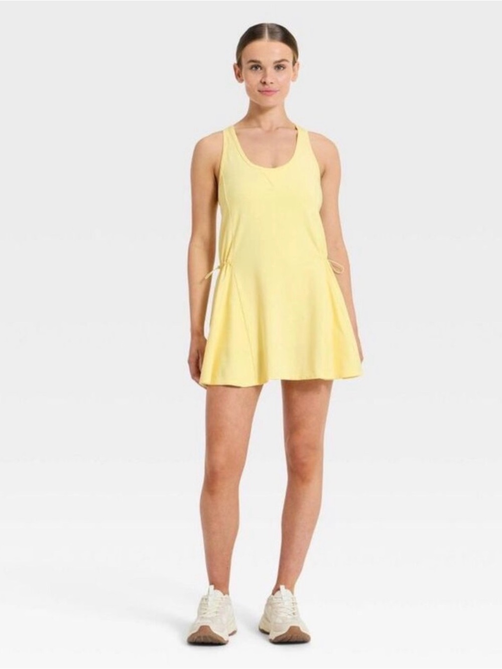 Women's Washed Jersey Active Dress - JoyLab Yellow